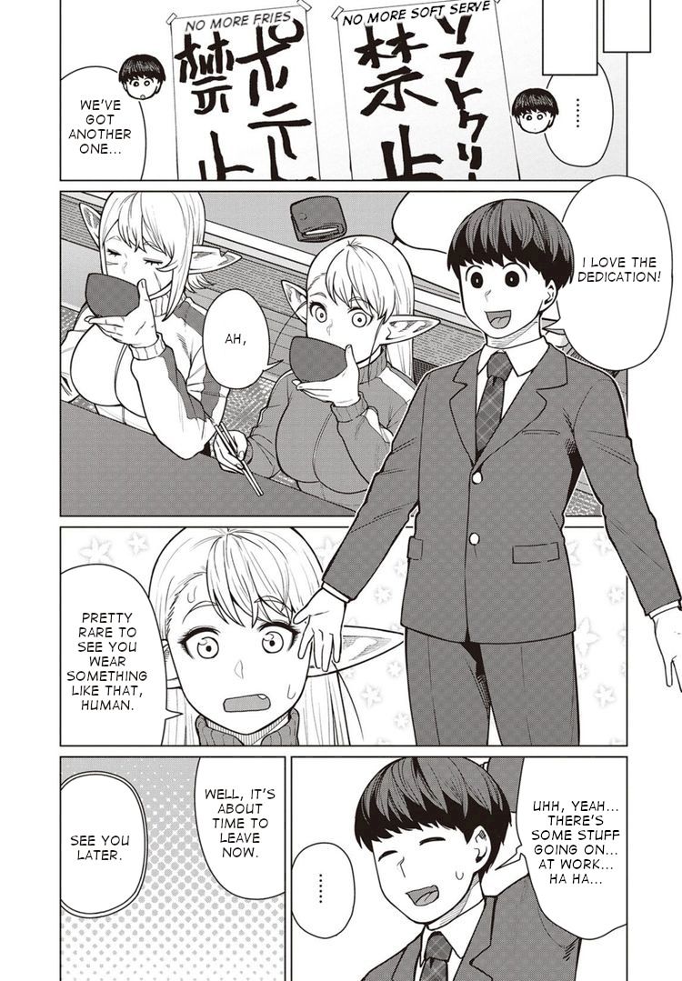 Elf-San Wa Yaserarenai. Chapter 45 Page 16