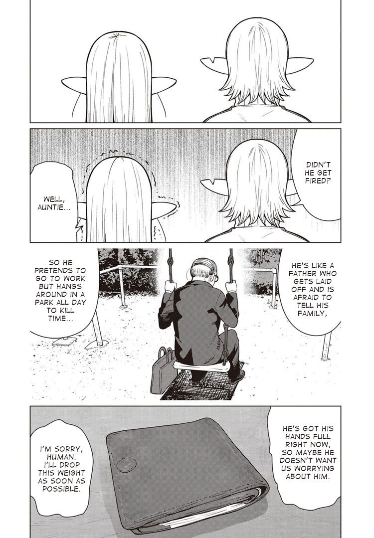 Elf-San Wa Yaserarenai. Chapter 45 Page 17