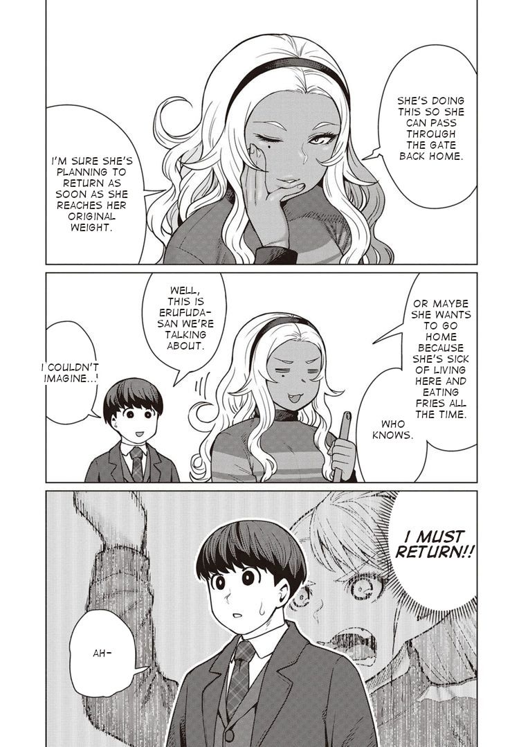Elf-San Wa Yaserarenai. Chapter 45 Page 22