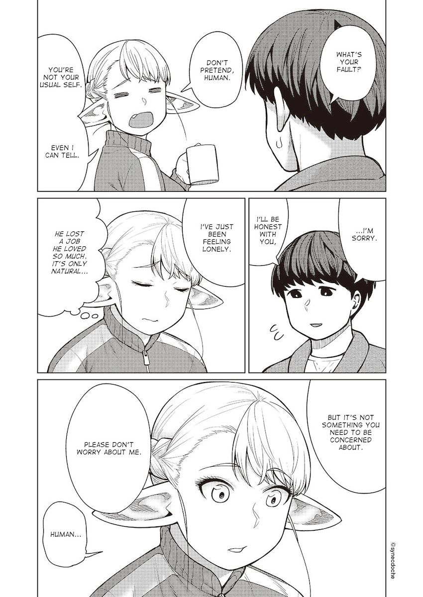 Elf-San Wa Yaserarenai. Chapter 46 Page 10