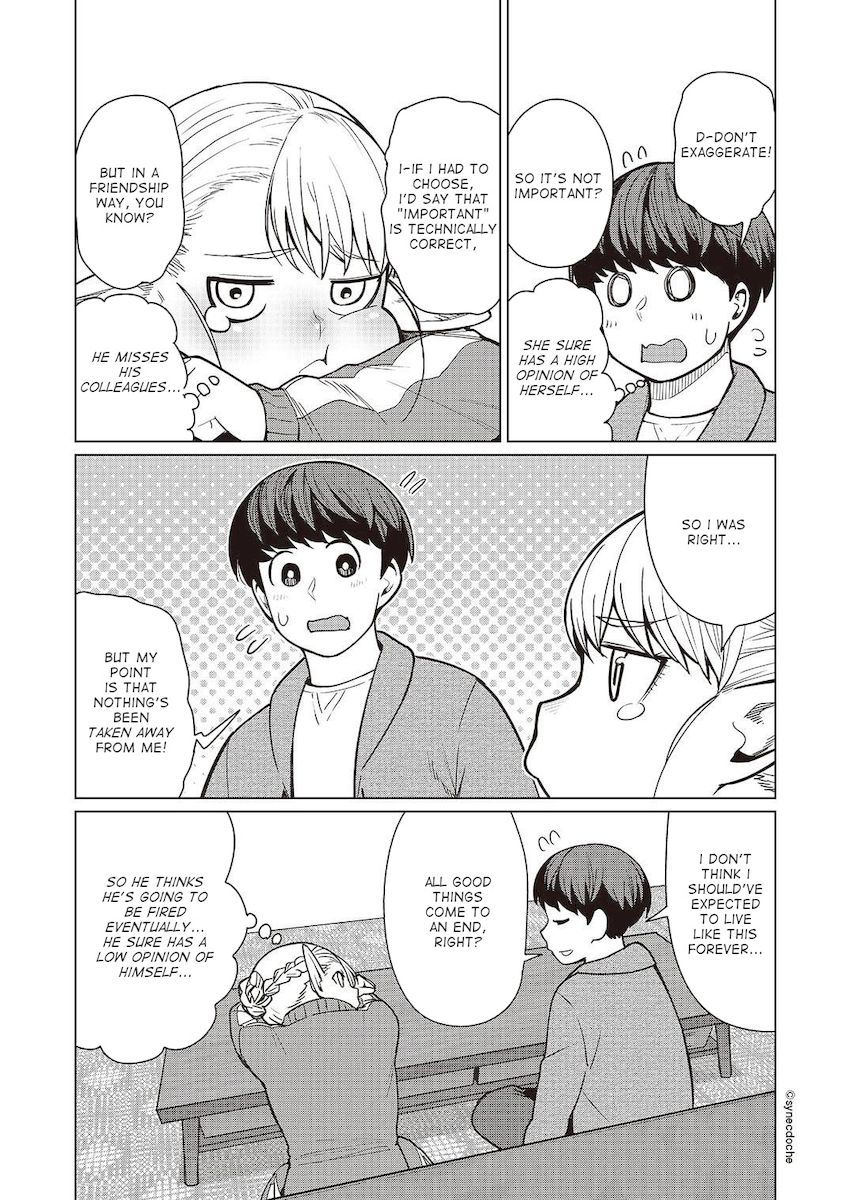 Elf-San Wa Yaserarenai. Chapter 46 Page 12