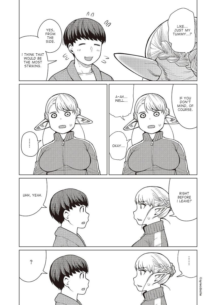 Elf-San Wa Yaserarenai. Chapter 46 Page 16