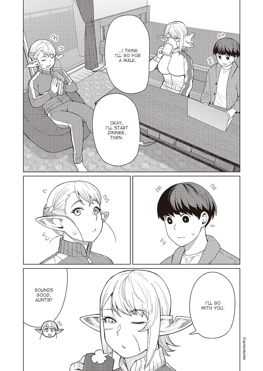 Elf-San Wa Yaserarenai. Chapter 46 Page 2
