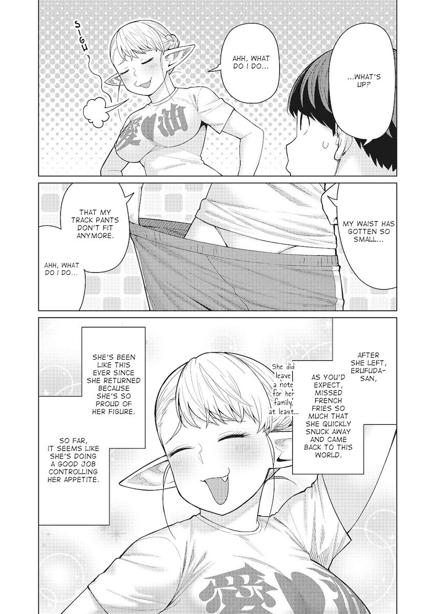 Elf-San Wa Yaserarenai. Chapter 47 Page 10