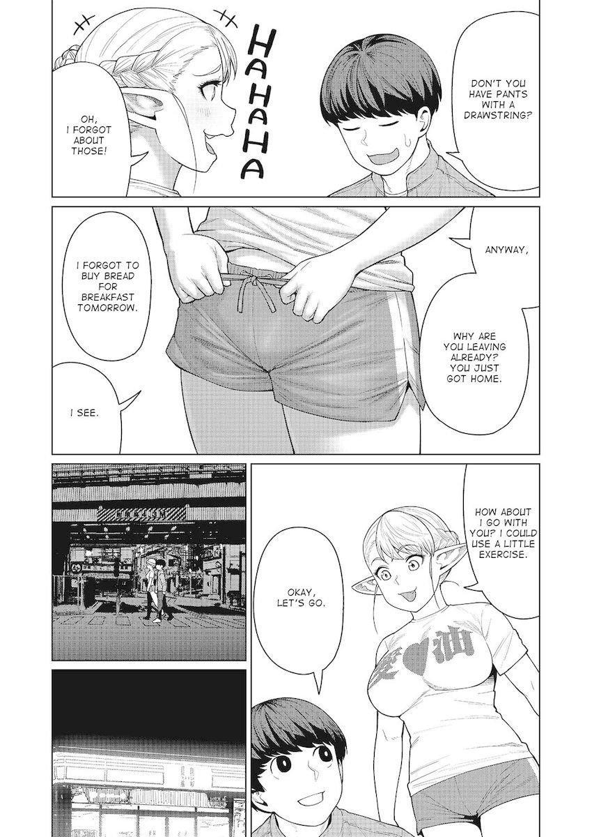Elf-San Wa Yaserarenai. Chapter 47 Page 11