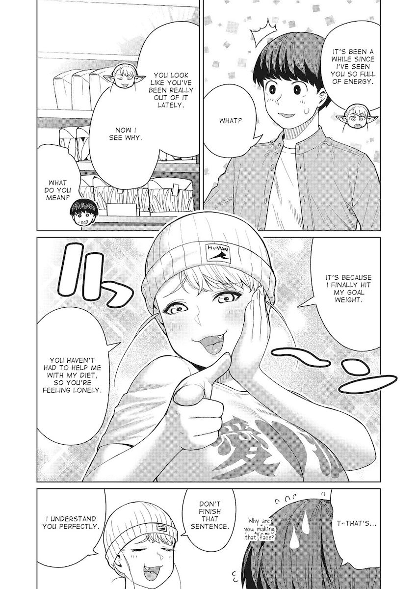 Elf-San Wa Yaserarenai. Chapter 47 Page 22