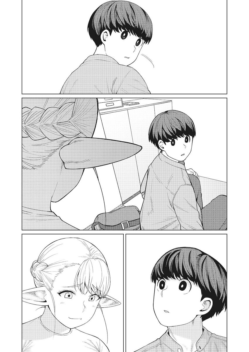 Elf-San Wa Yaserarenai. Chapter 47 Page 9