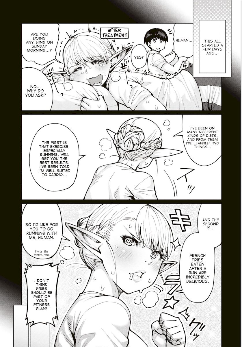 Elf-San Wa Yaserarenai. Chapter 6 Page 2