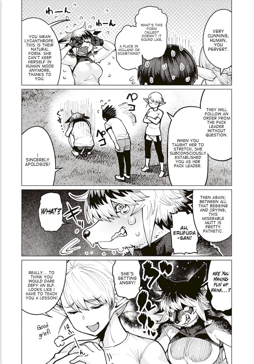 Elf-San Wa Yaserarenai. Chapter 6 Page 21
