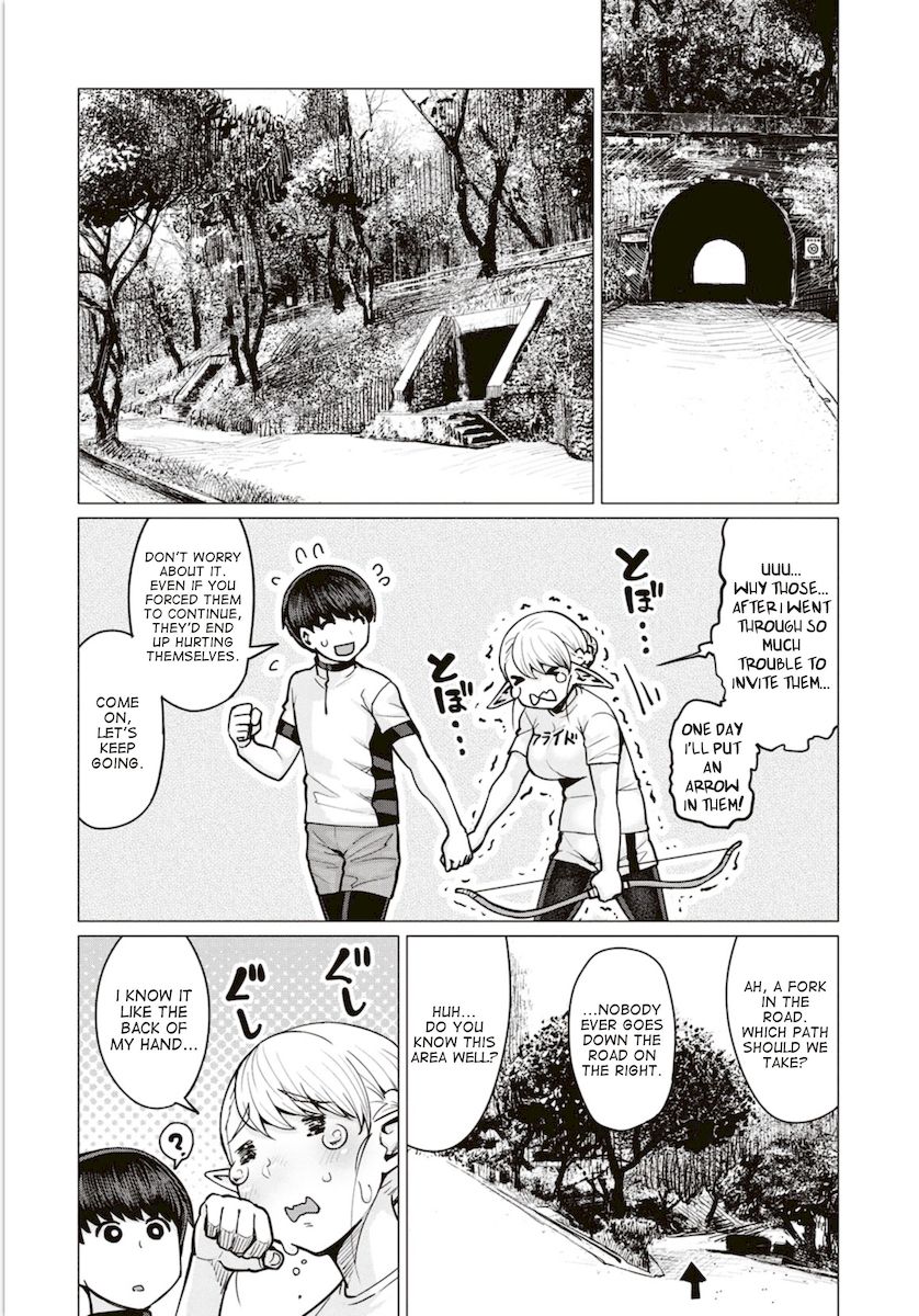 Elf-San Wa Yaserarenai. Chapter 6 Page 5