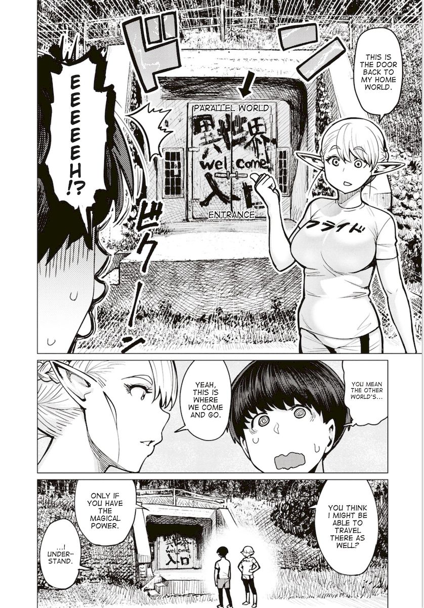 Elf-San Wa Yaserarenai. Chapter 6 Page 6