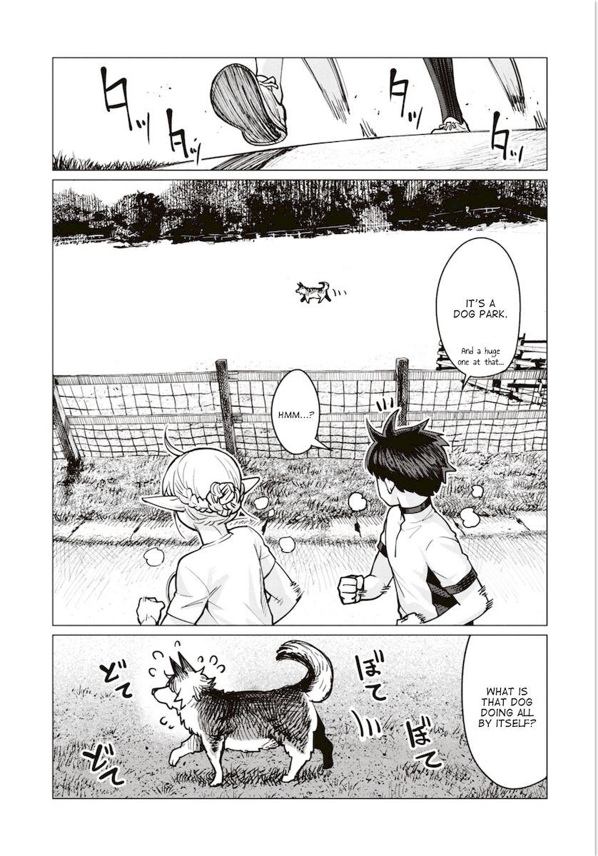 Elf-San Wa Yaserarenai. Chapter 6 Page 8