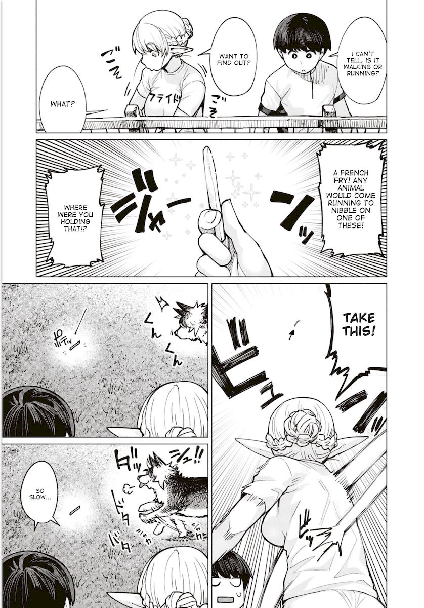Elf-San Wa Yaserarenai. Chapter 6 Page 9