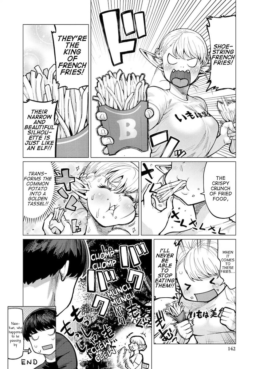 Elf-San Wa Yaserarenai. Chapter 6.5 Page 4