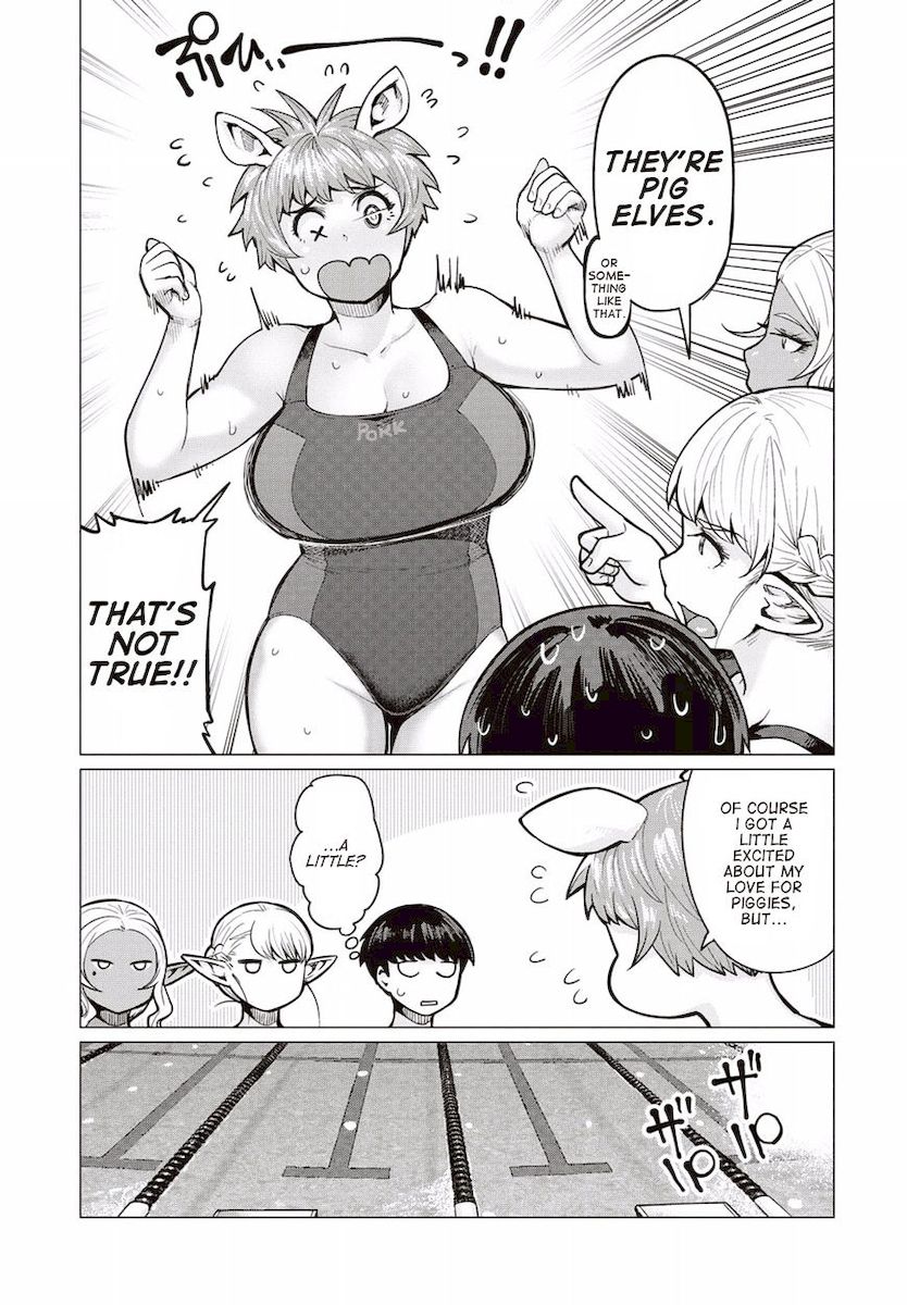 Elf-San Wa Yaserarenai. Chapter 7 Page 18