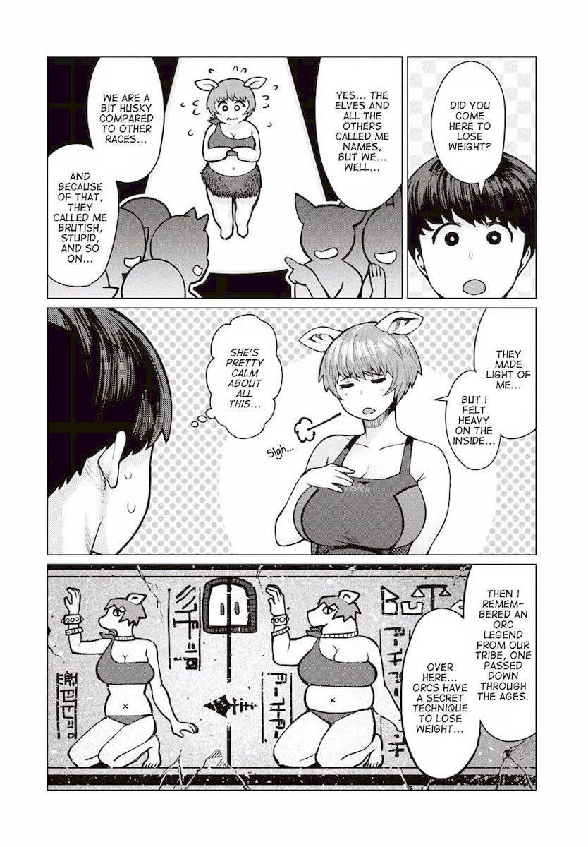 Elf-San Wa Yaserarenai. Chapter 7 Page 19