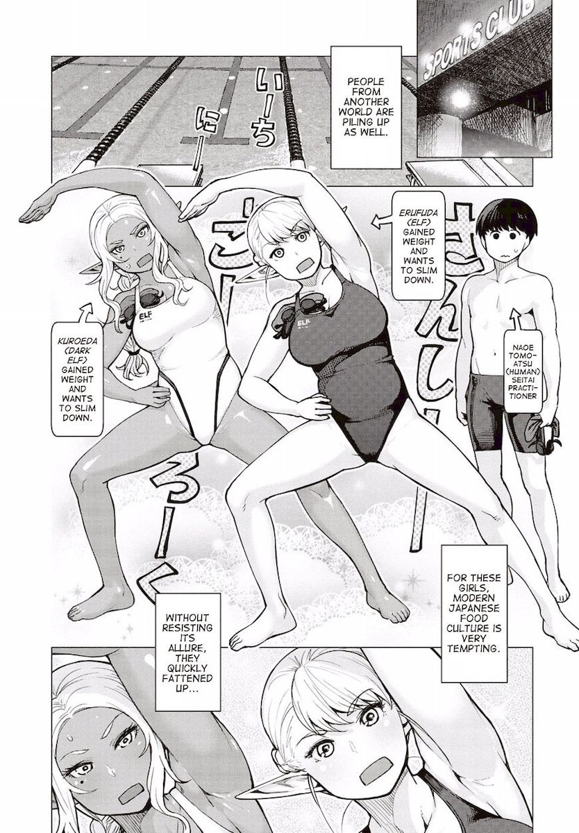 Elf-San Wa Yaserarenai. Chapter 7 Page 2