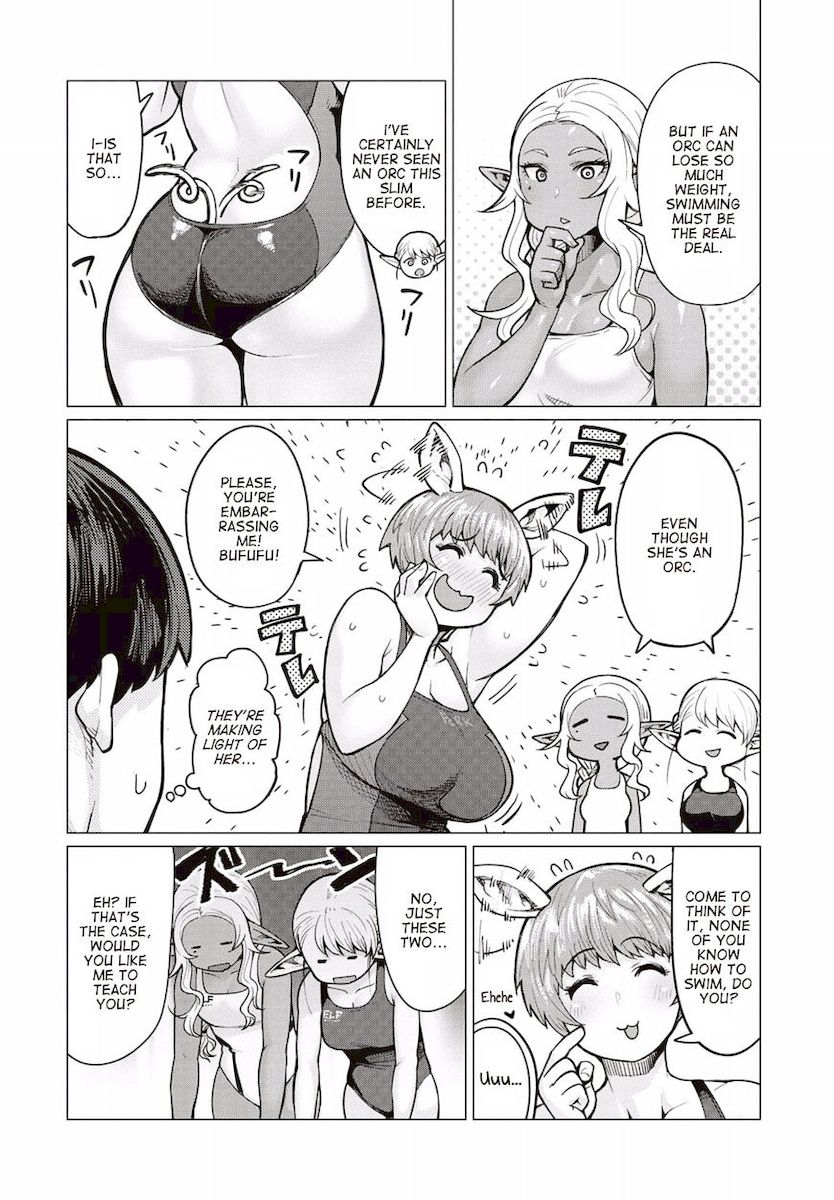 Elf-San Wa Yaserarenai. Chapter 7 Page 21
