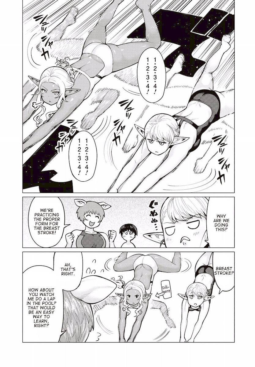 Elf-San Wa Yaserarenai. Chapter 7 Page 22