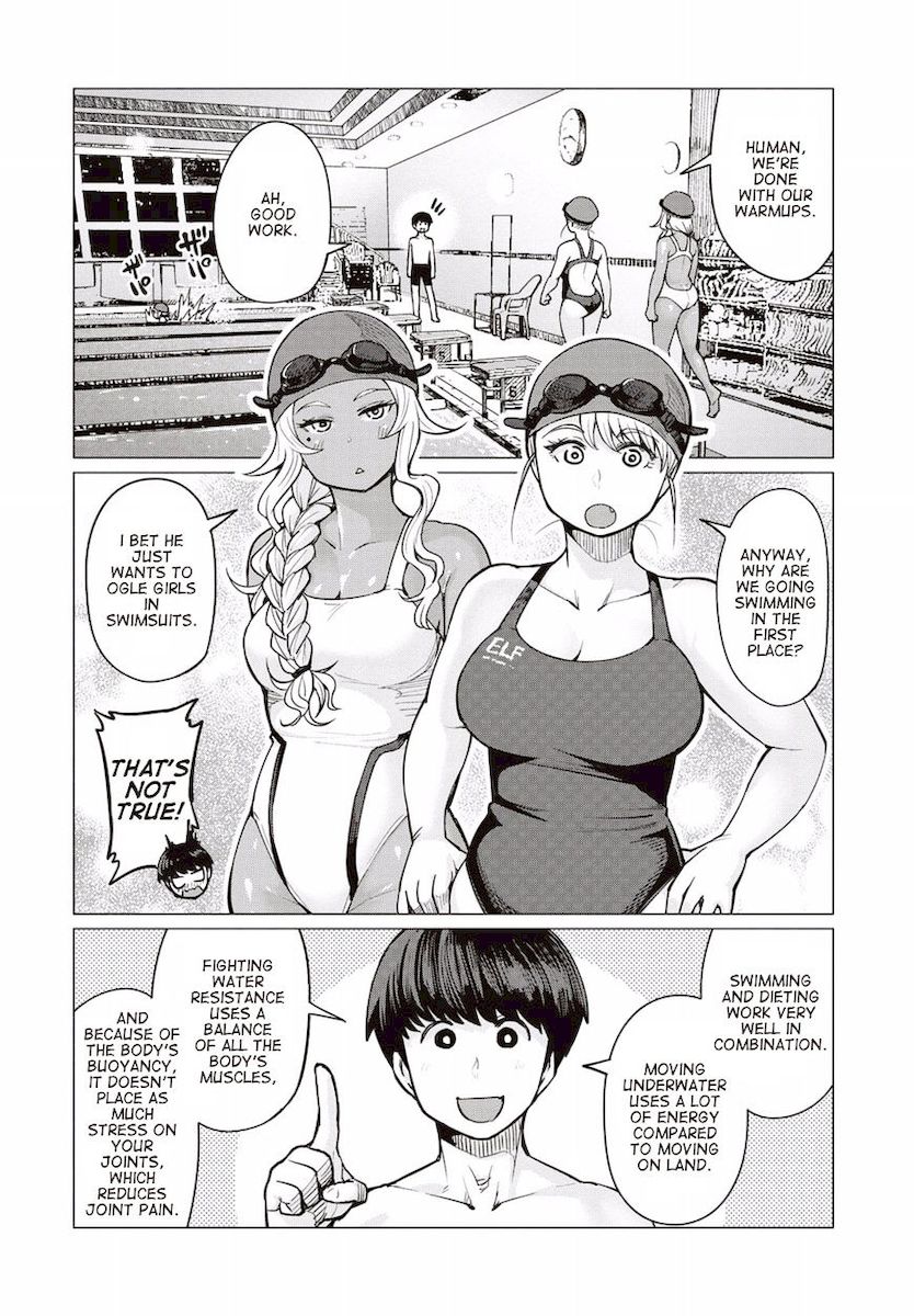 Elf-San Wa Yaserarenai. Chapter 7 Page 7