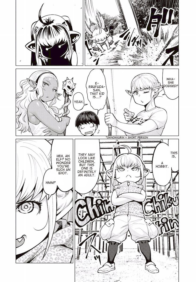 Elf-San Wa Yaserarenai. Chapter 8 Page 17