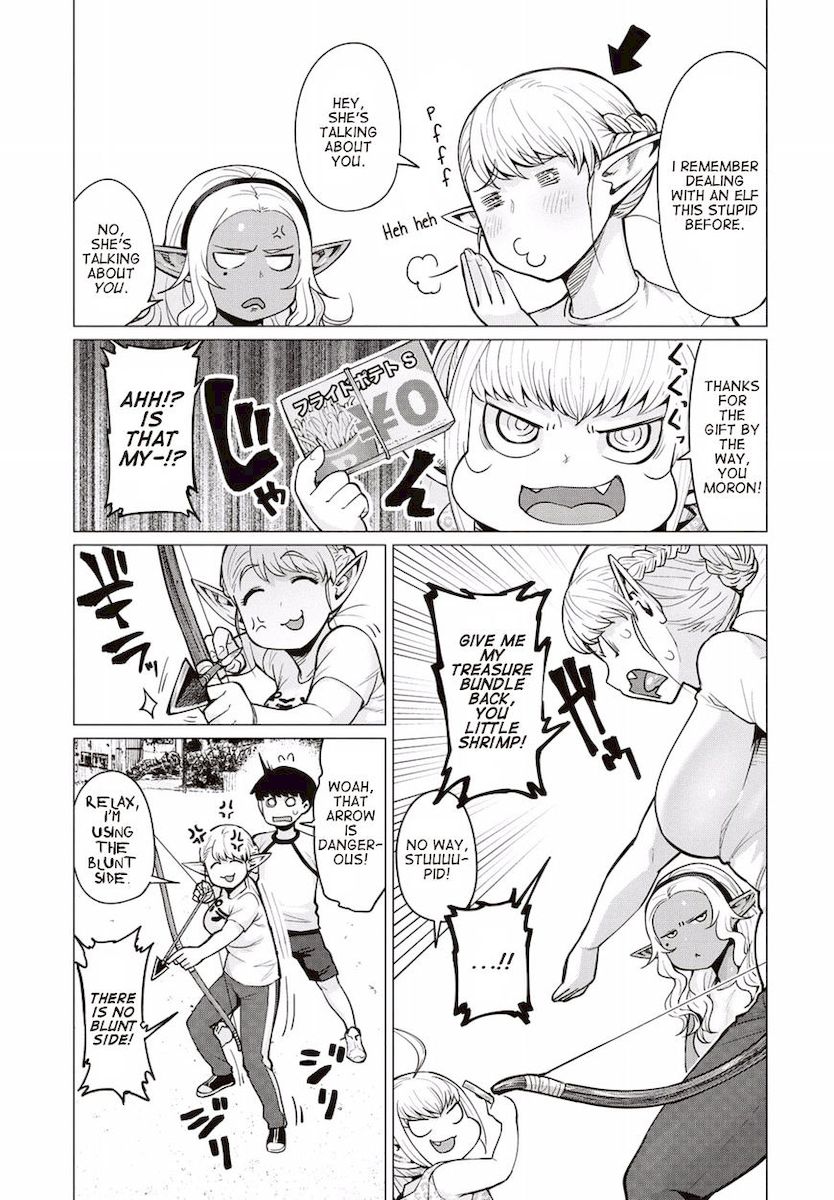 Elf-San Wa Yaserarenai. Chapter 8 Page 18