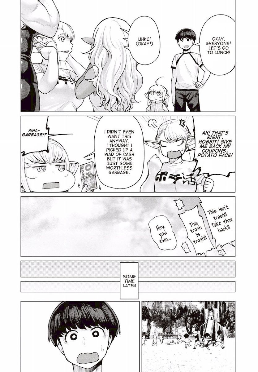 Elf-San Wa Yaserarenai. Chapter 8 Page 25