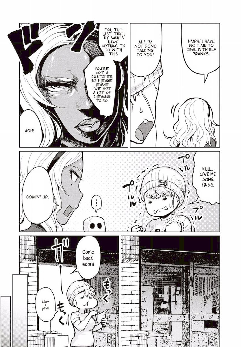 Elf-San Wa Yaserarenai. Chapter 8 Page 5