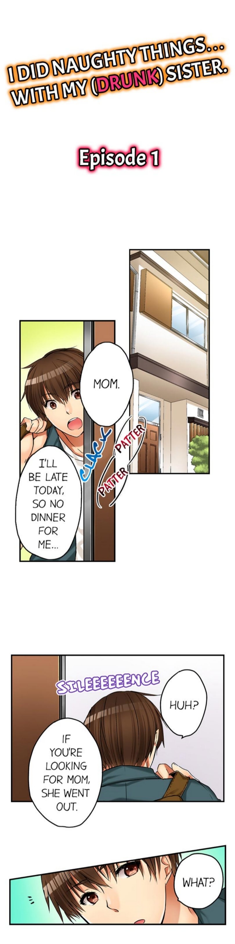 I Did Naughty Things… With My (Drunk) Sister Chapter 1 Page 1