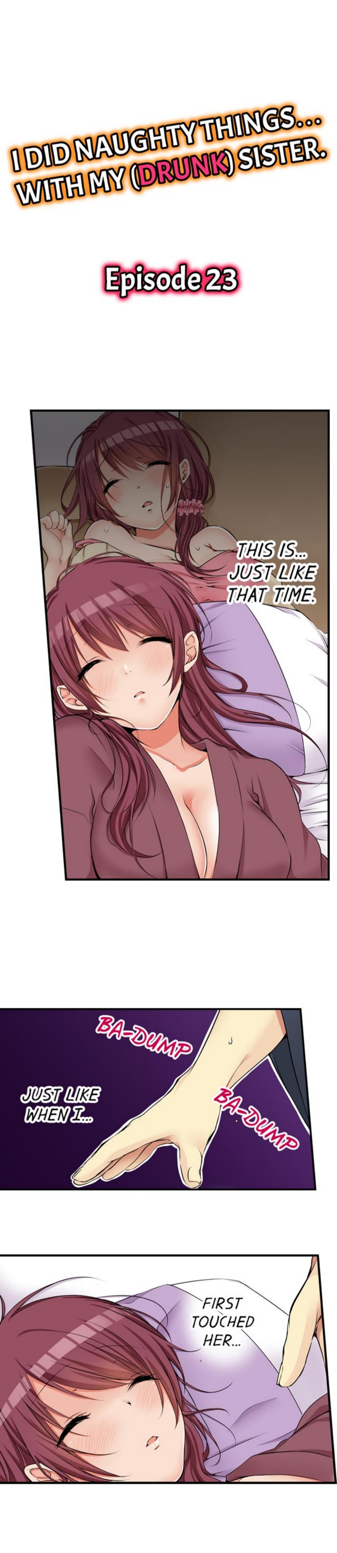 I Did Naughty Things… With My (Drunk) Sister Chapter 23 Page 1