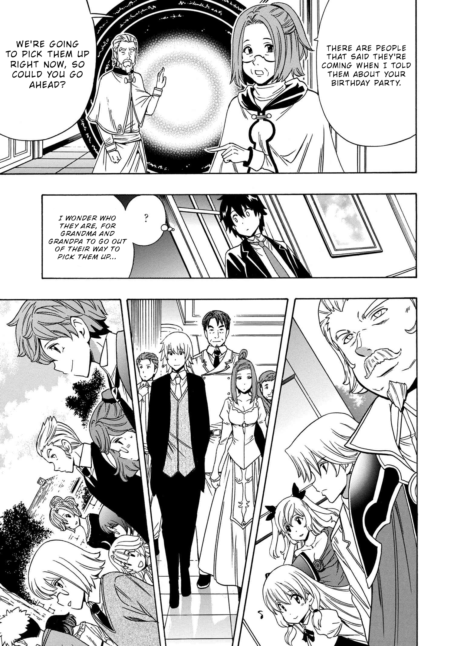 Kenja no Mago Chapter 55 Page 32