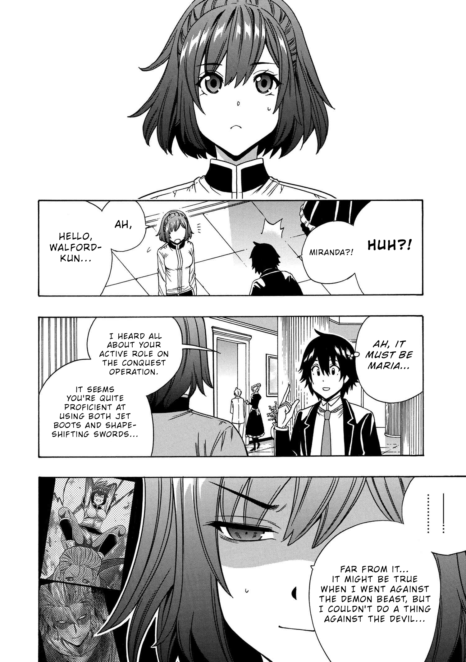 Kenja no Mago Chapter 55 Page 33