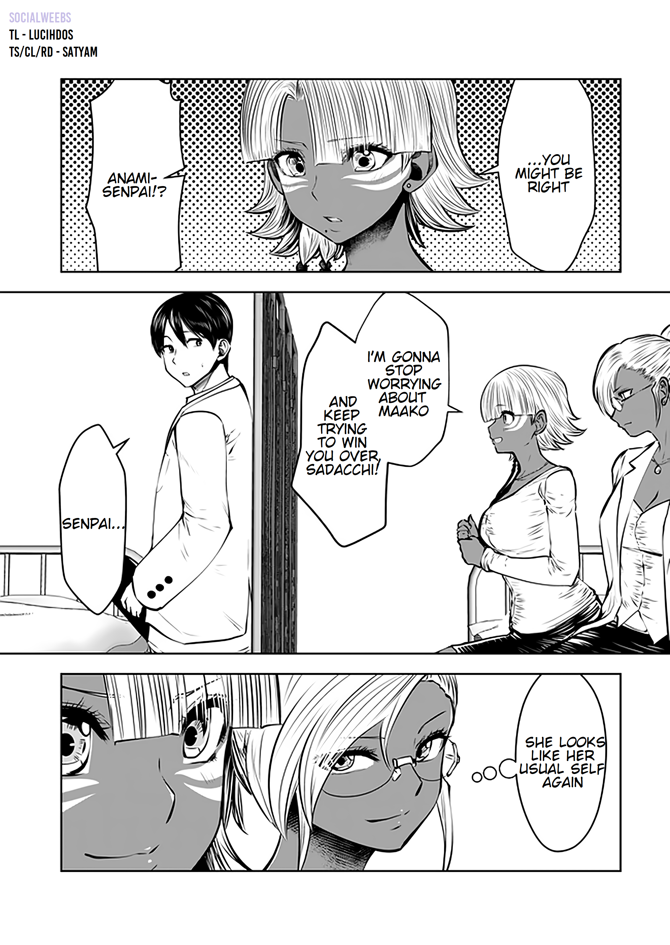 Black Gakkou ni Tsutomete Shimatta Sensei Chapter 17.4 Page 1