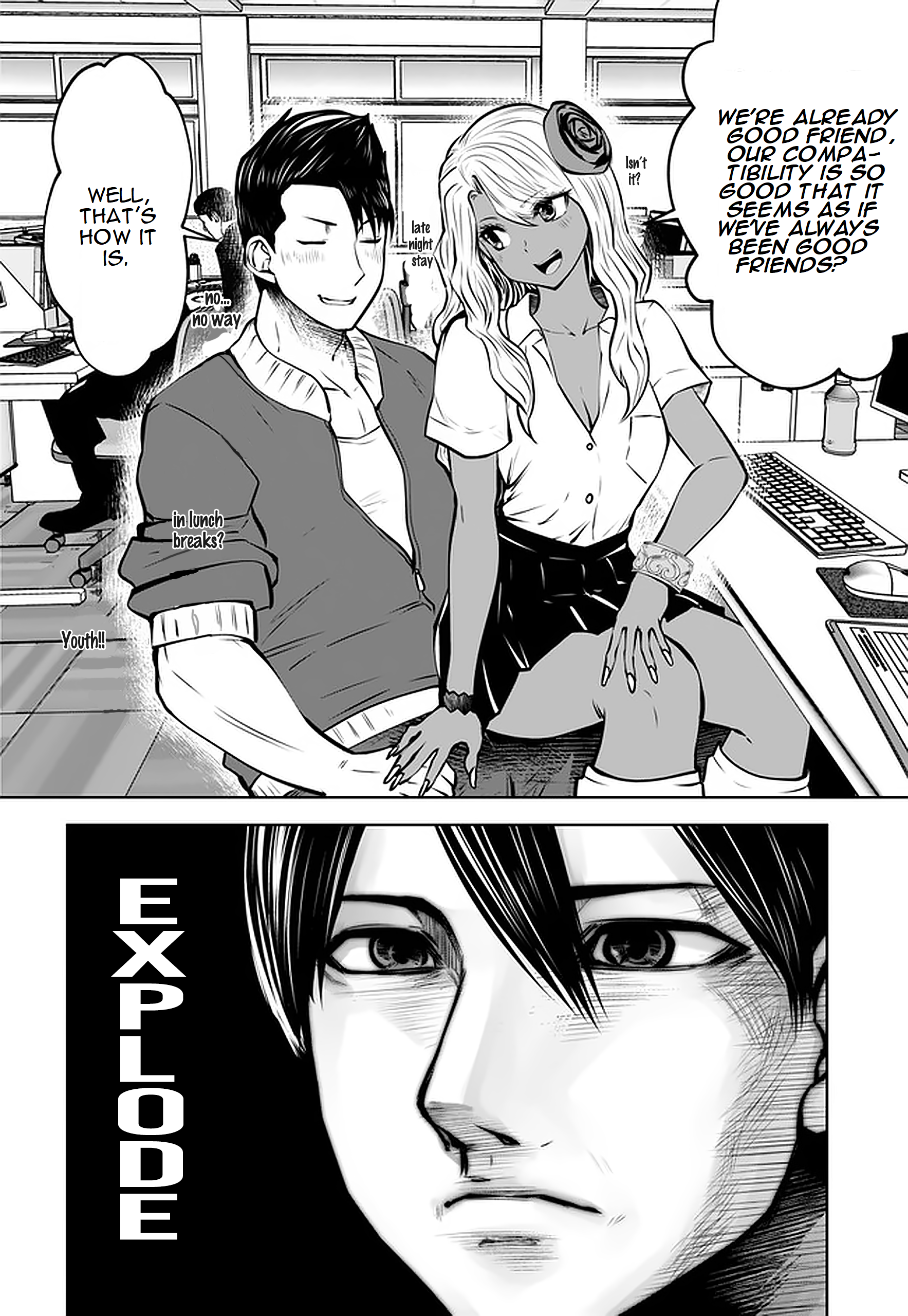 Black Gakkou ni Tsutomete Shimatta Sensei Chapter 18.3 Page 4