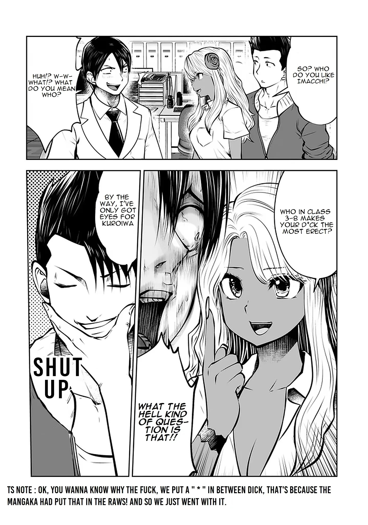 Black Gakkou ni Tsutomete Shimatta Sensei Chapter 18.4 Page 4