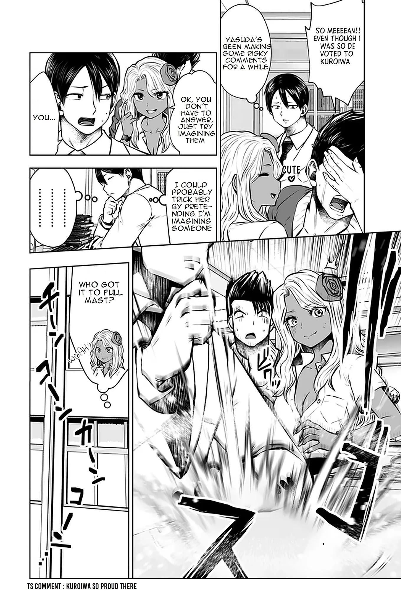Black Gakkou ni Tsutomete Shimatta Sensei Chapter 18.4 Page 6
