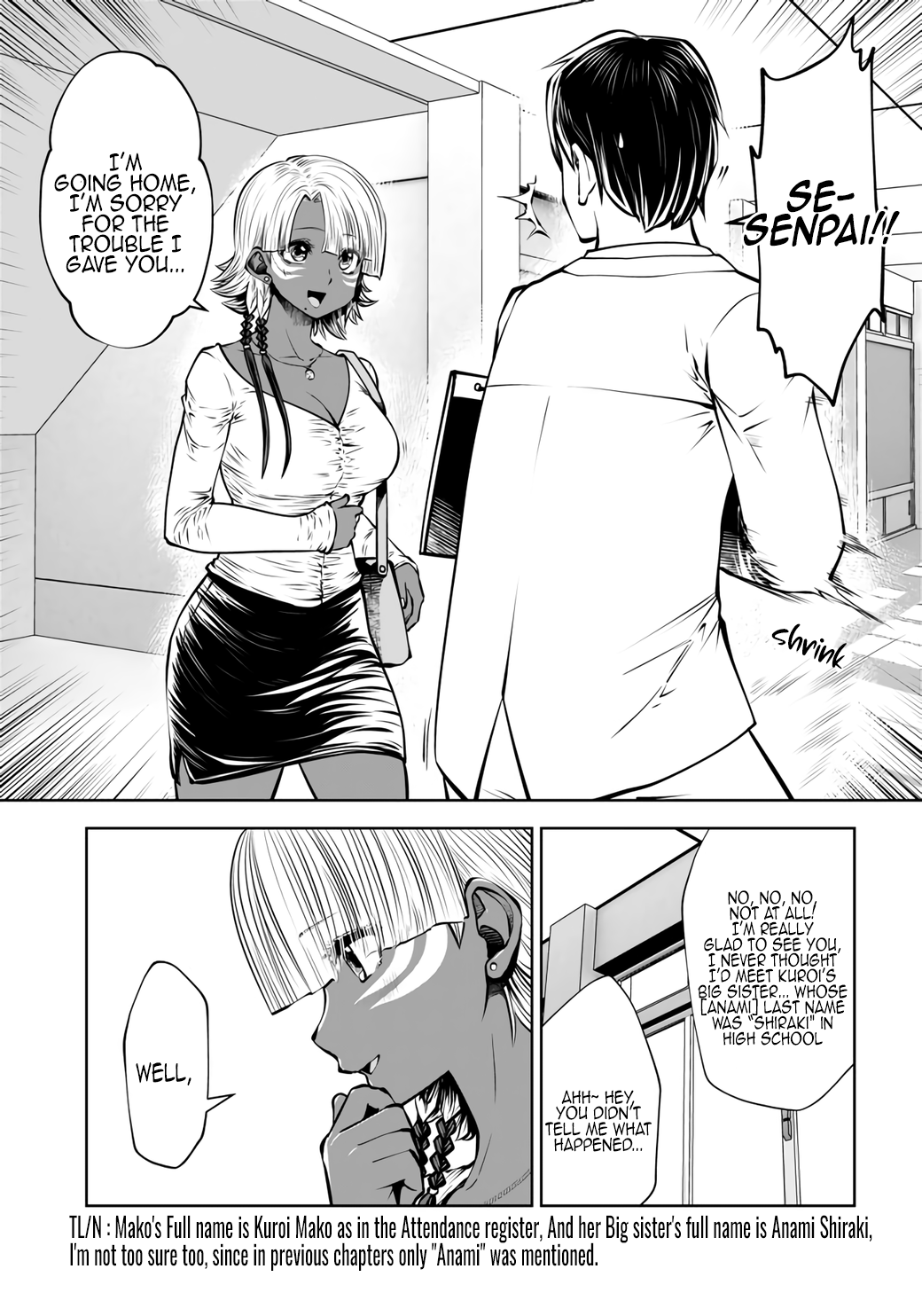 Black Gakkou ni Tsutomete Shimatta Sensei Chapter 19.1 Page 4