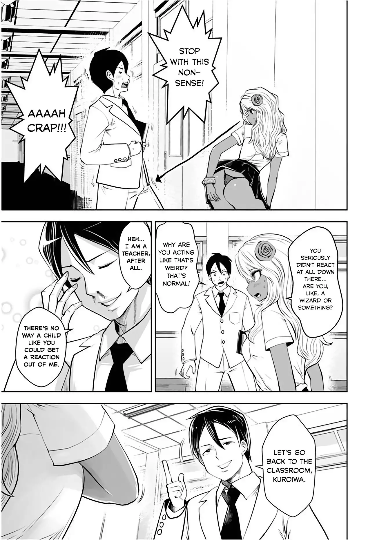 Black Gakkou ni Tsutomete Shimatta Sensei Chapter 3 Page 3