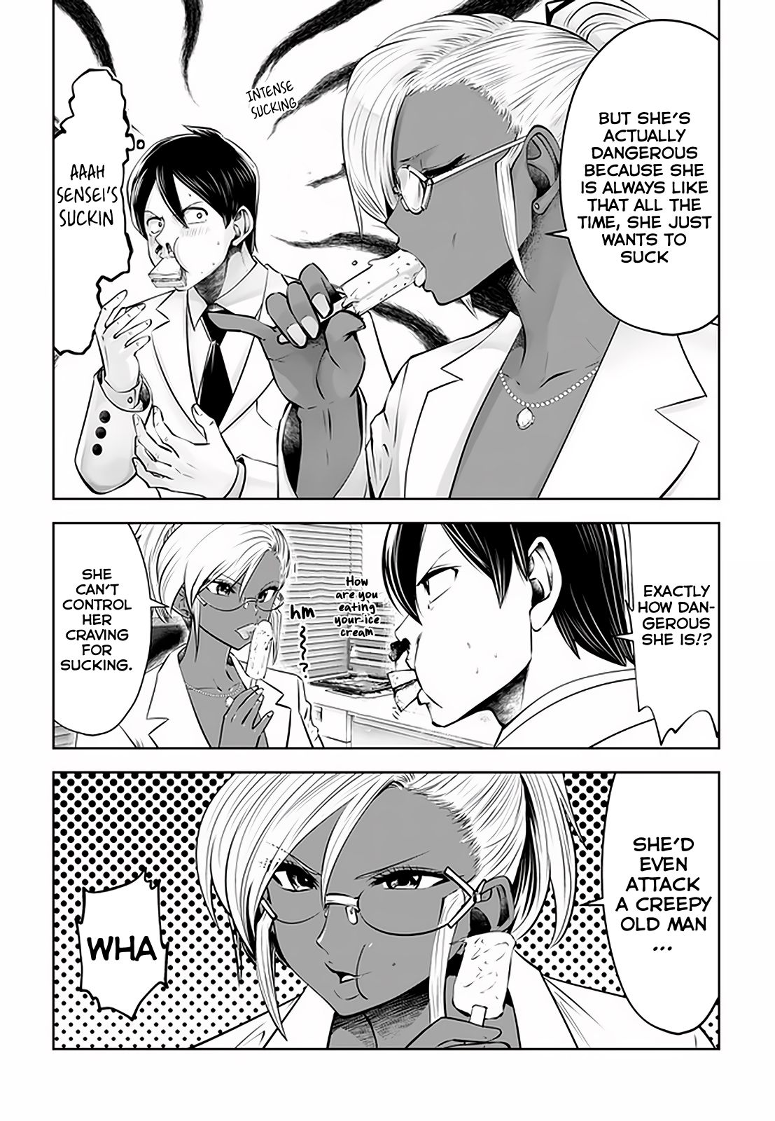 Black Gakkou ni Tsutomete Shimatta Sensei Chapter 21.3 Page 6