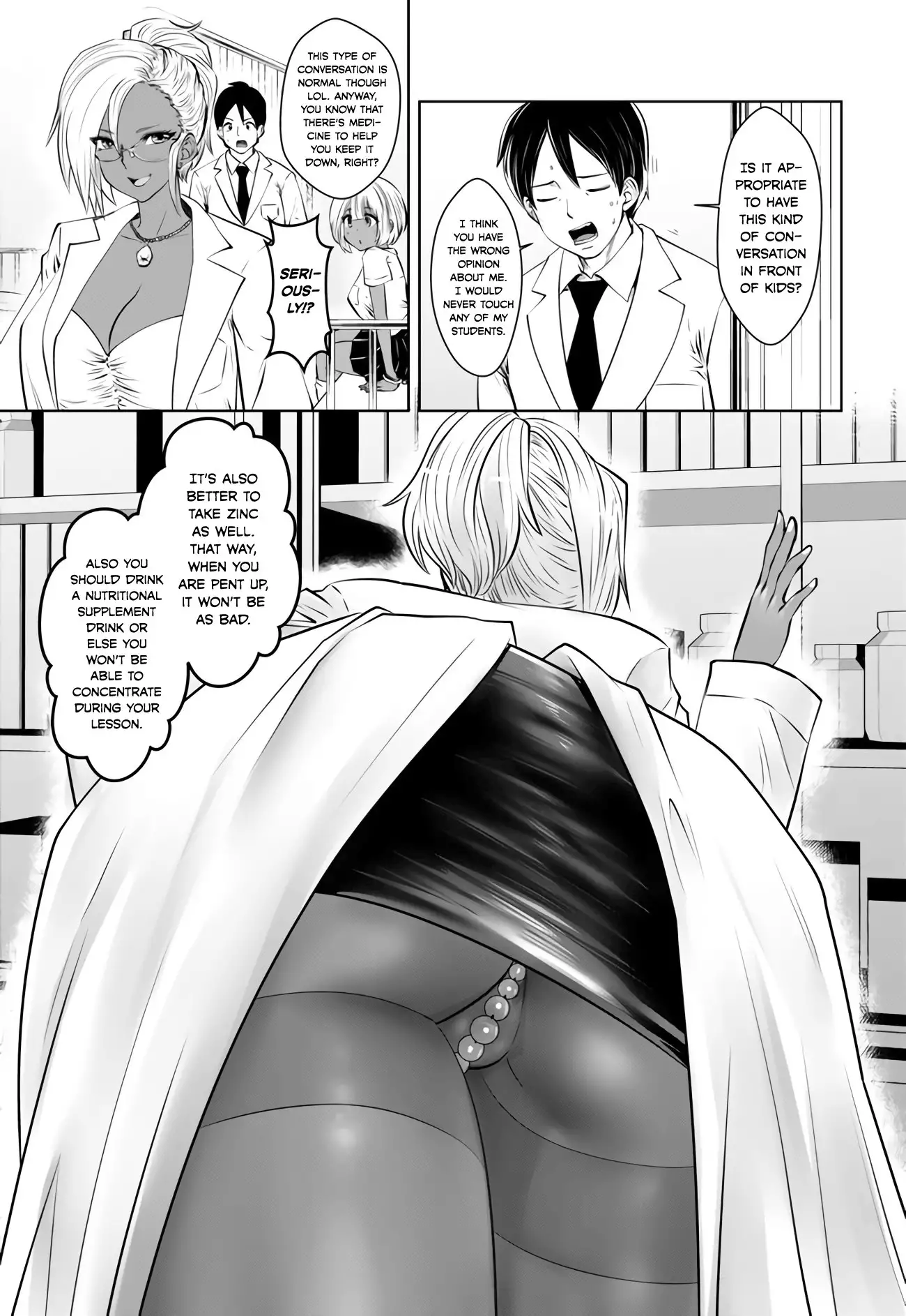 Black Gakkou ni Tsutomete Shimatta Sensei Chapter 4 Page 17