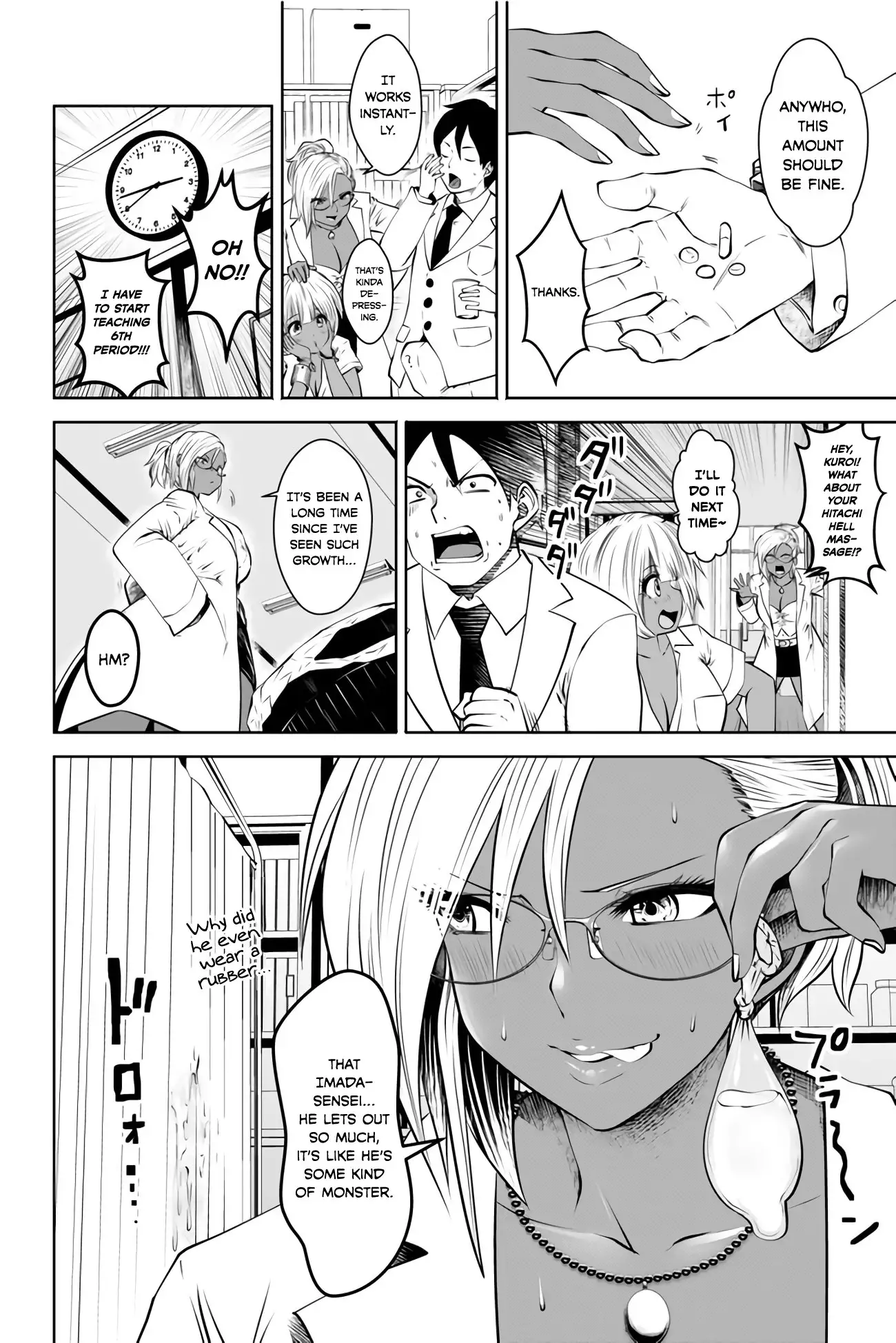 Black Gakkou ni Tsutomete Shimatta Sensei Chapter 4 Page 19