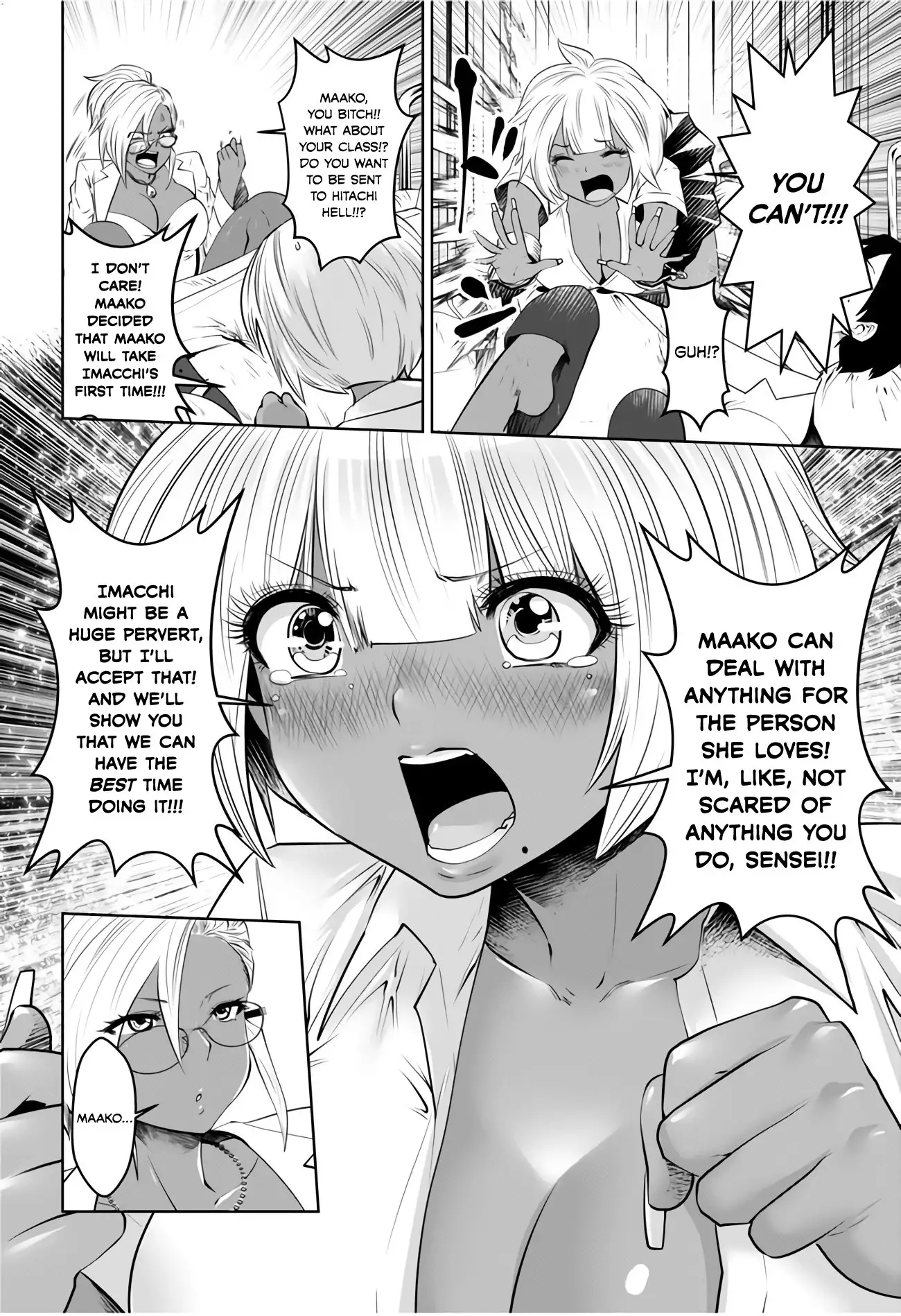 Black Gakkou ni Tsutomete Shimatta Sensei Chapter 4 Page 6