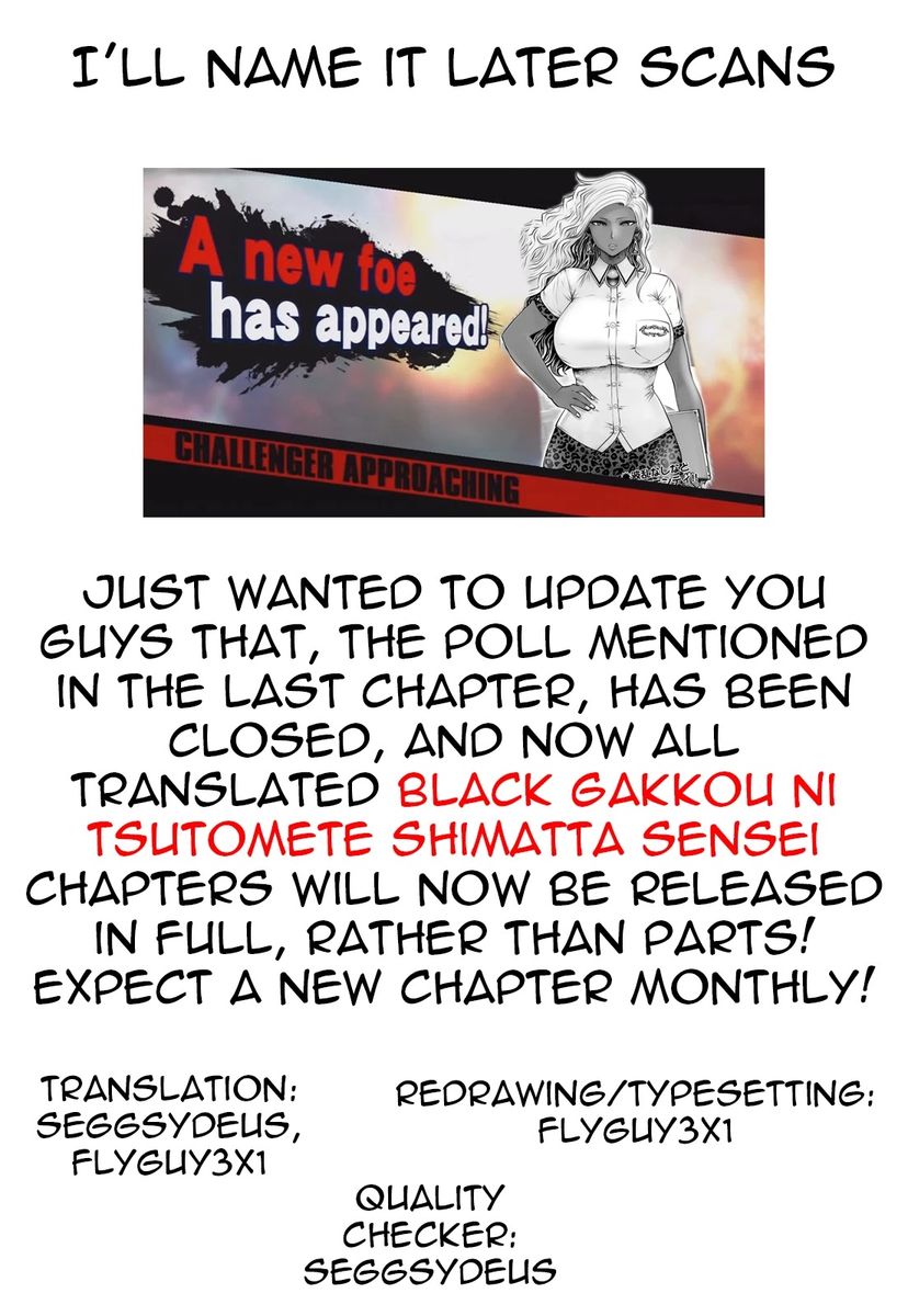 Black Gakkou ni Tsutomete Shimatta Sensei Chapter 23 Page 24