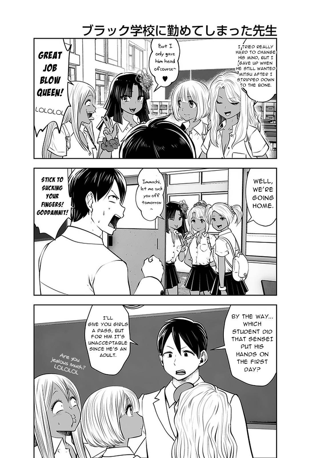 Black Gakkou ni Tsutomete Shimatta Sensei Chapter 24 Page 14