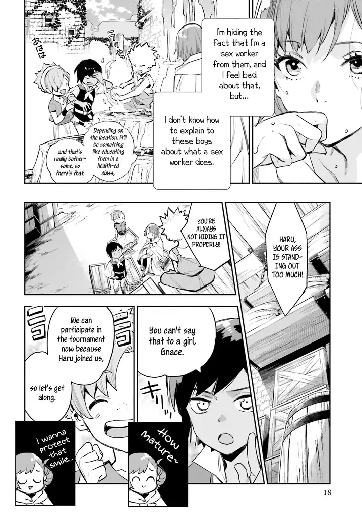 JK Haru wa Isekai de Shoufu ni natta Chapter 9 Page 17