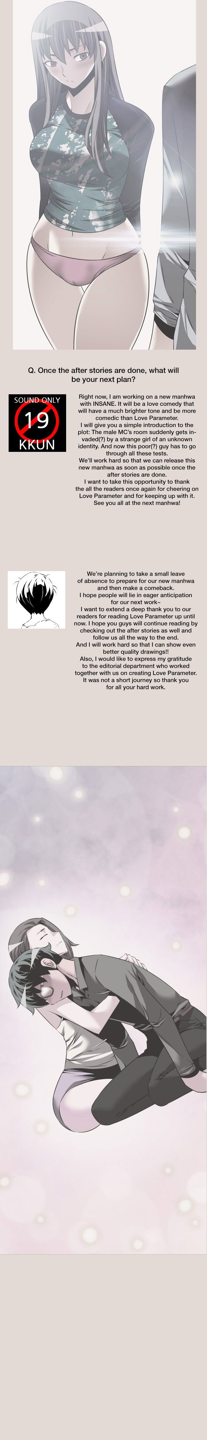 Love Parameter Chapter 112 : Q&a Page 3