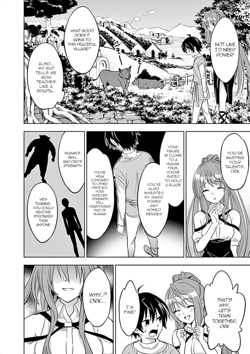 Shijou Saikyou Orc-san no Tanoshii Tanetsuke Harem Zukuri Chapter 1: My Reason To Become Strong Page 11