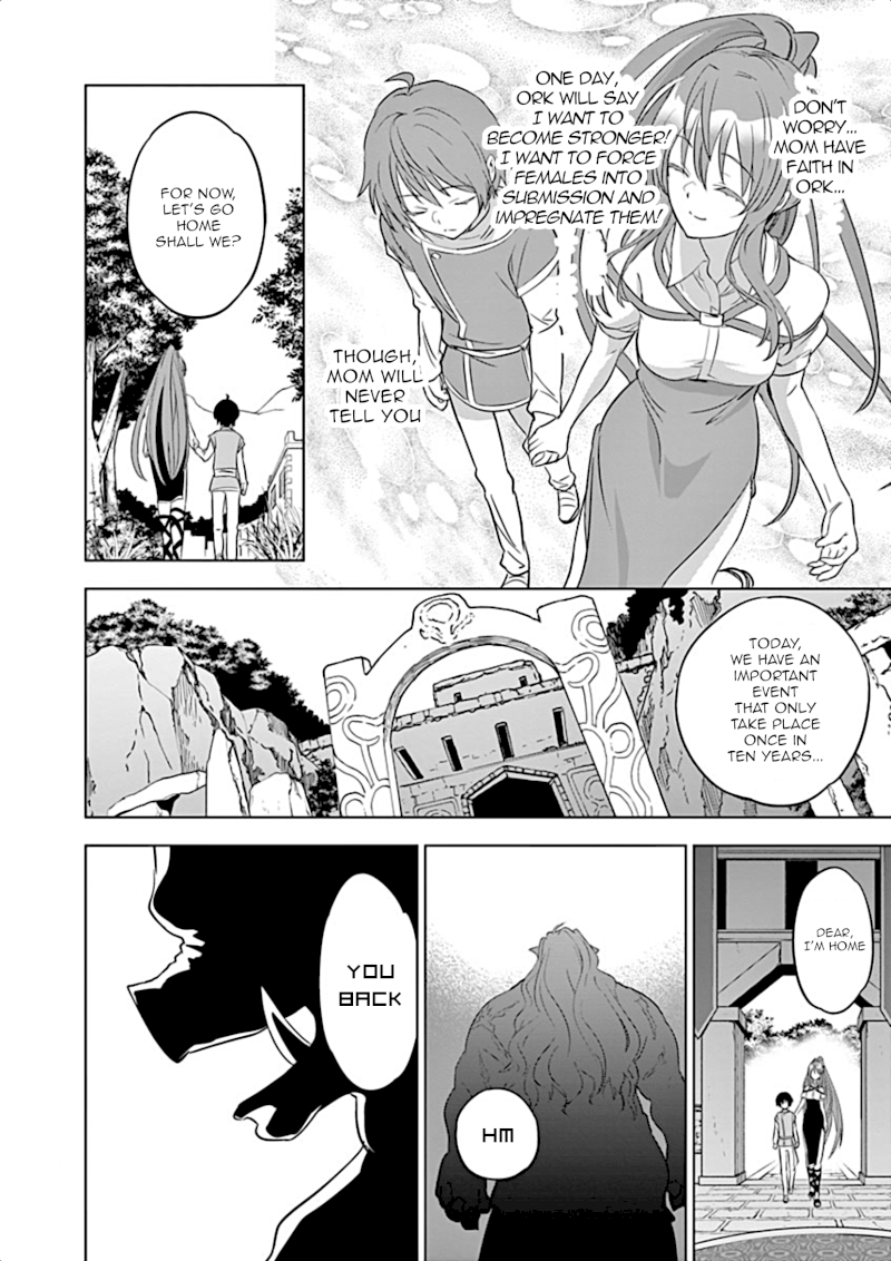 Shijou Saikyou Orc-san no Tanoshii Tanetsuke Harem Zukuri Chapter 1: My Reason To Become Strong Page 17