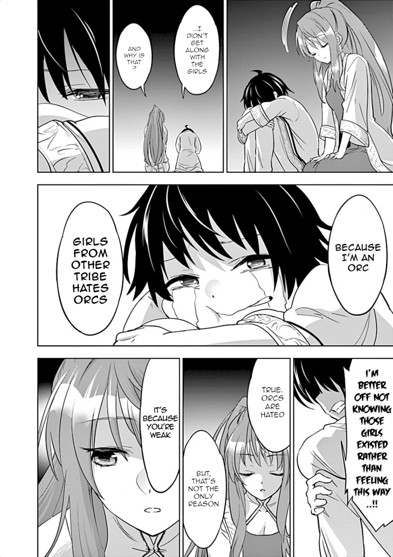 Shijou Saikyou Orc-san no Tanoshii Tanetsuke Harem Zukuri Chapter 1: My Reason To Become Strong Page 30