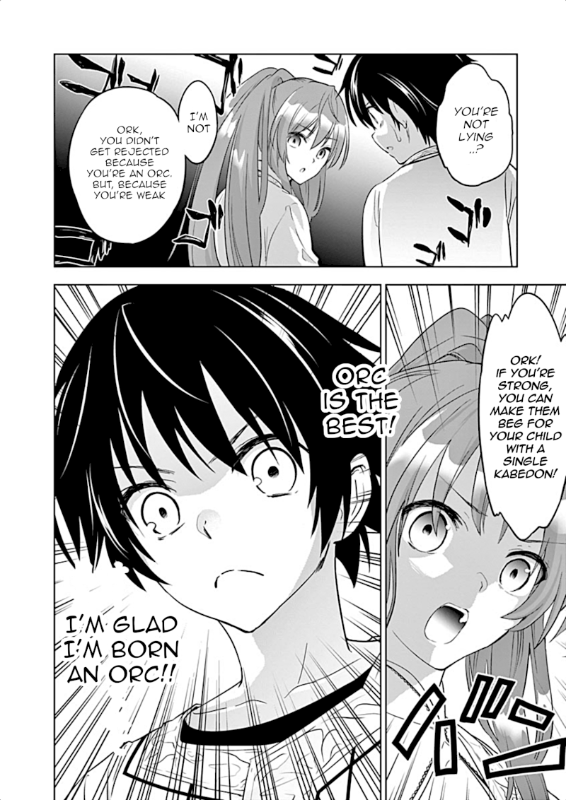 Shijou Saikyou Orc-san no Tanoshii Tanetsuke Harem Zukuri Chapter 1: My Reason To Become Strong Page 32